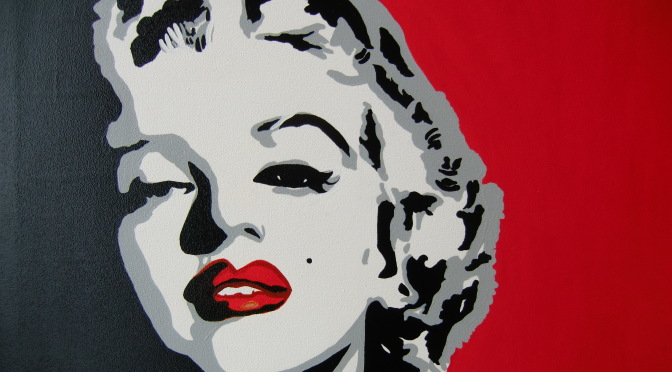 pop art Marilyn Monroe
